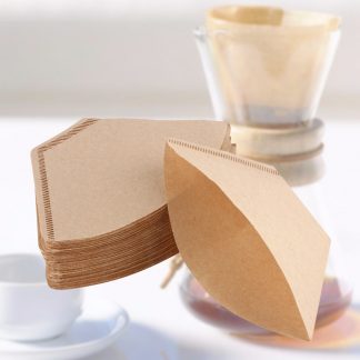 Useful Disposable Eco-Friendly Paper Coffee Filters Set