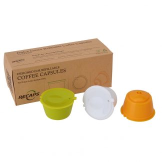 Reusable Colorful Coffee Capsules 3 pcs Set