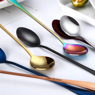 Colorful Stainless Steel Coffee Spoon